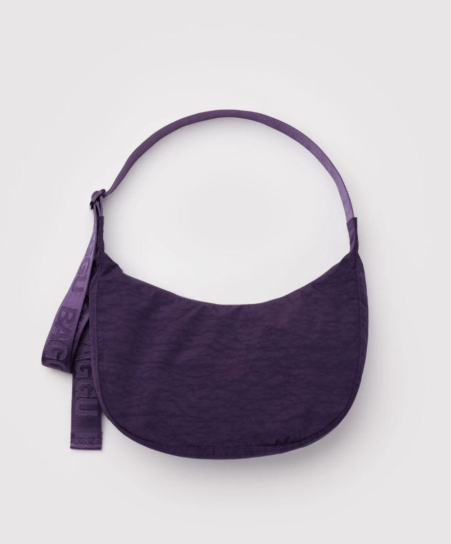BAGGU Medium Crescent Bag - Fig