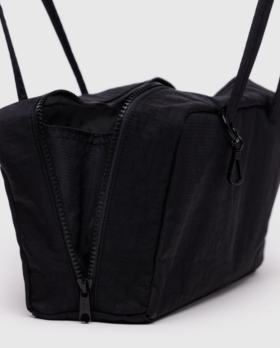 BAGGU Nylon Bowler Bag - Black