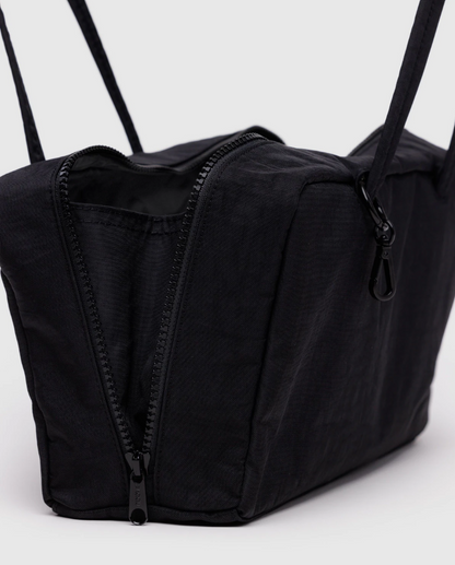 BAGGU Nylon Bowler Bag - Black