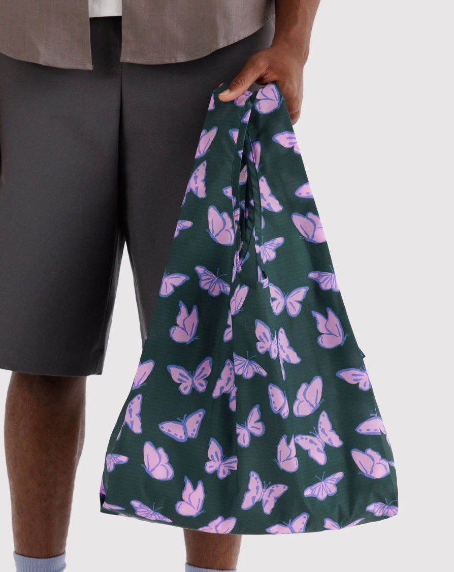 BAGGU Standard Reusable Bag - Butterflies
