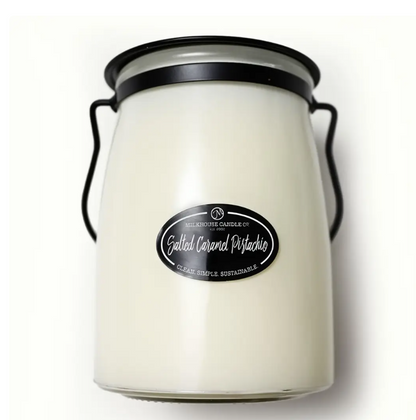 Milkhouse Candle Co - Salted Caramel Pistachio