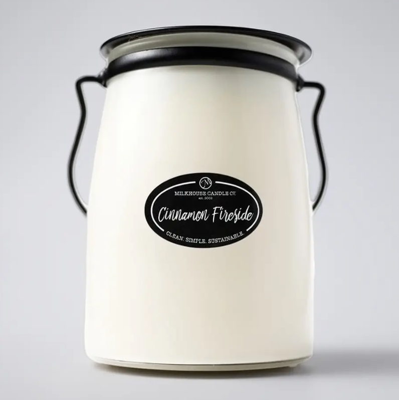 Milkhouse Candle Co- Cinnamon Fireside