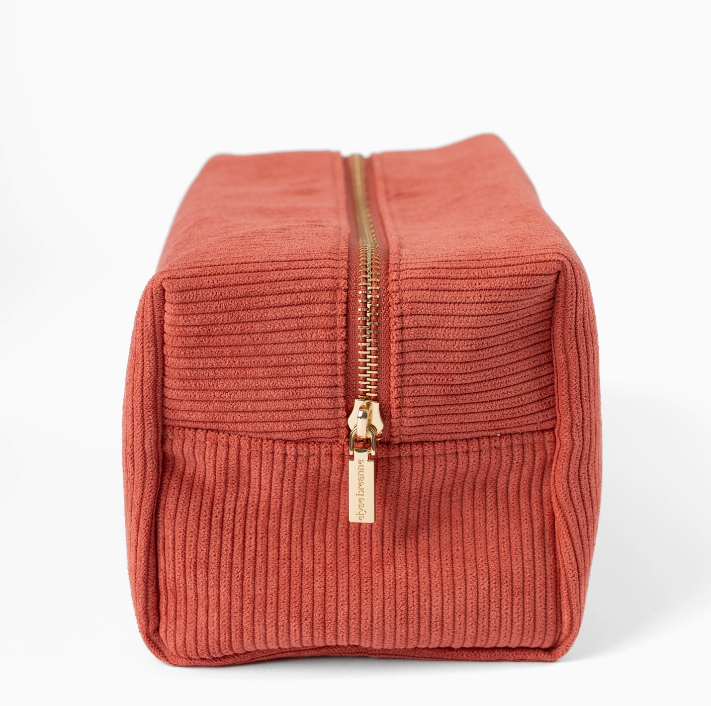 Elyse Breanne Cord Cosmetic Bag - Coral