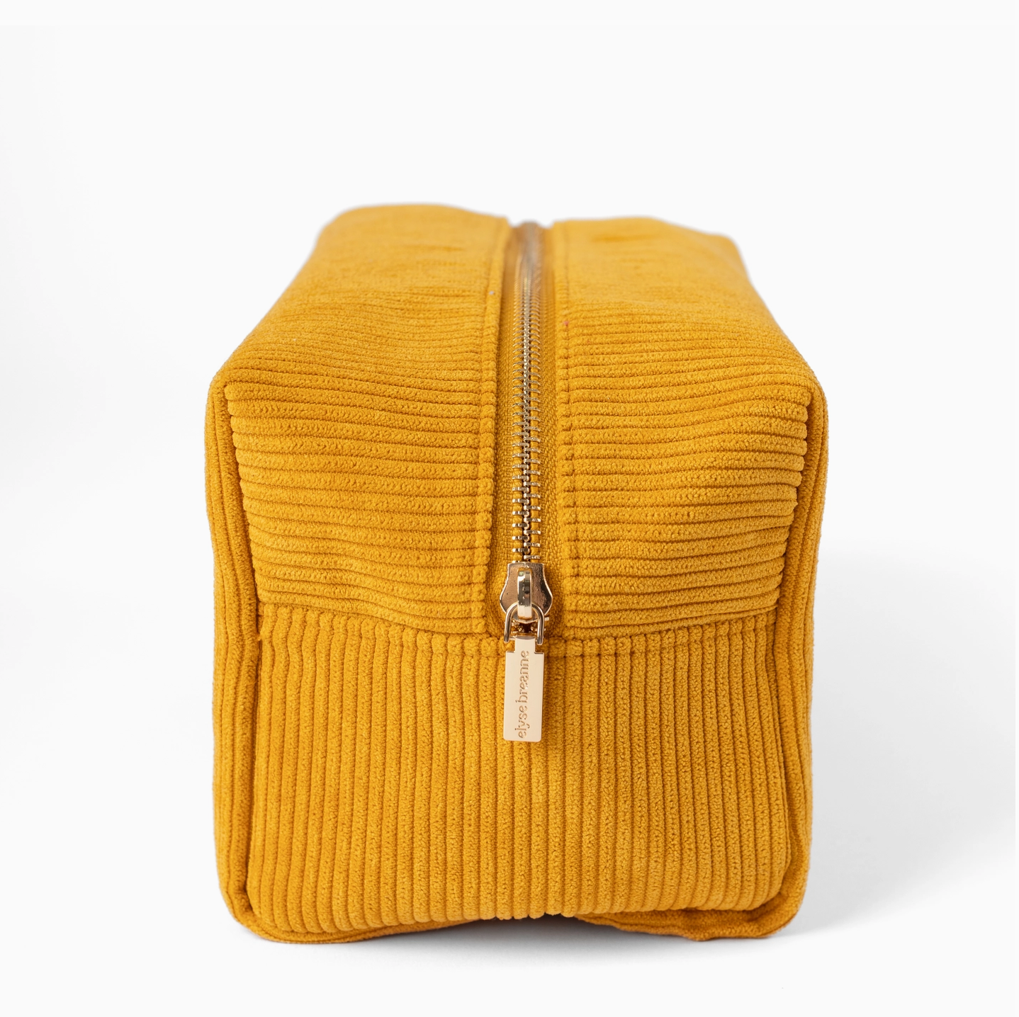Elyse Breanne Corduroy Cosmetic Bag - Honey