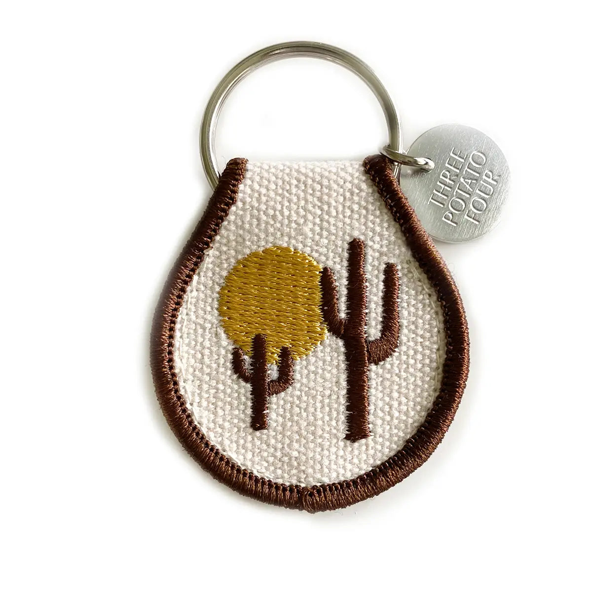 Retro Embroidered Keyrings