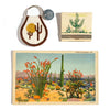 Retro Embroidered Keyrings