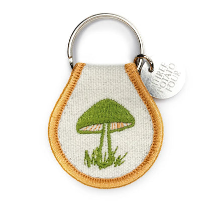 Retro Embroidered Keyrings