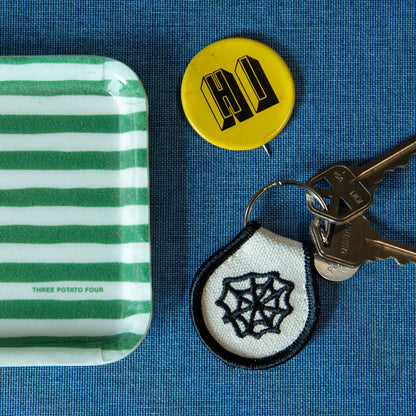 Retro Embroidered Keyrings
