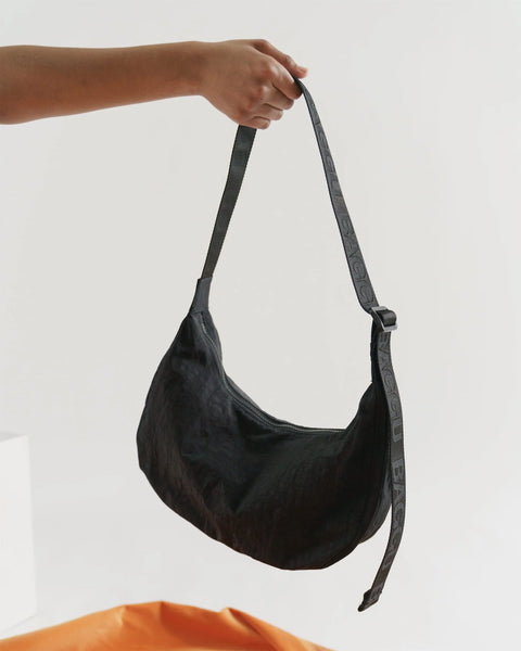 BAGGU Medium Crescent Bag - Black