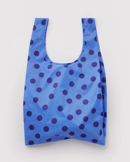 BAGGU Standard Reusable Bag - Blue Polka Dot
