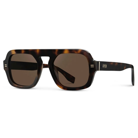 Naomi Tortoise Aviator Sunglasses