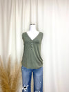 Soft Button Front Tank