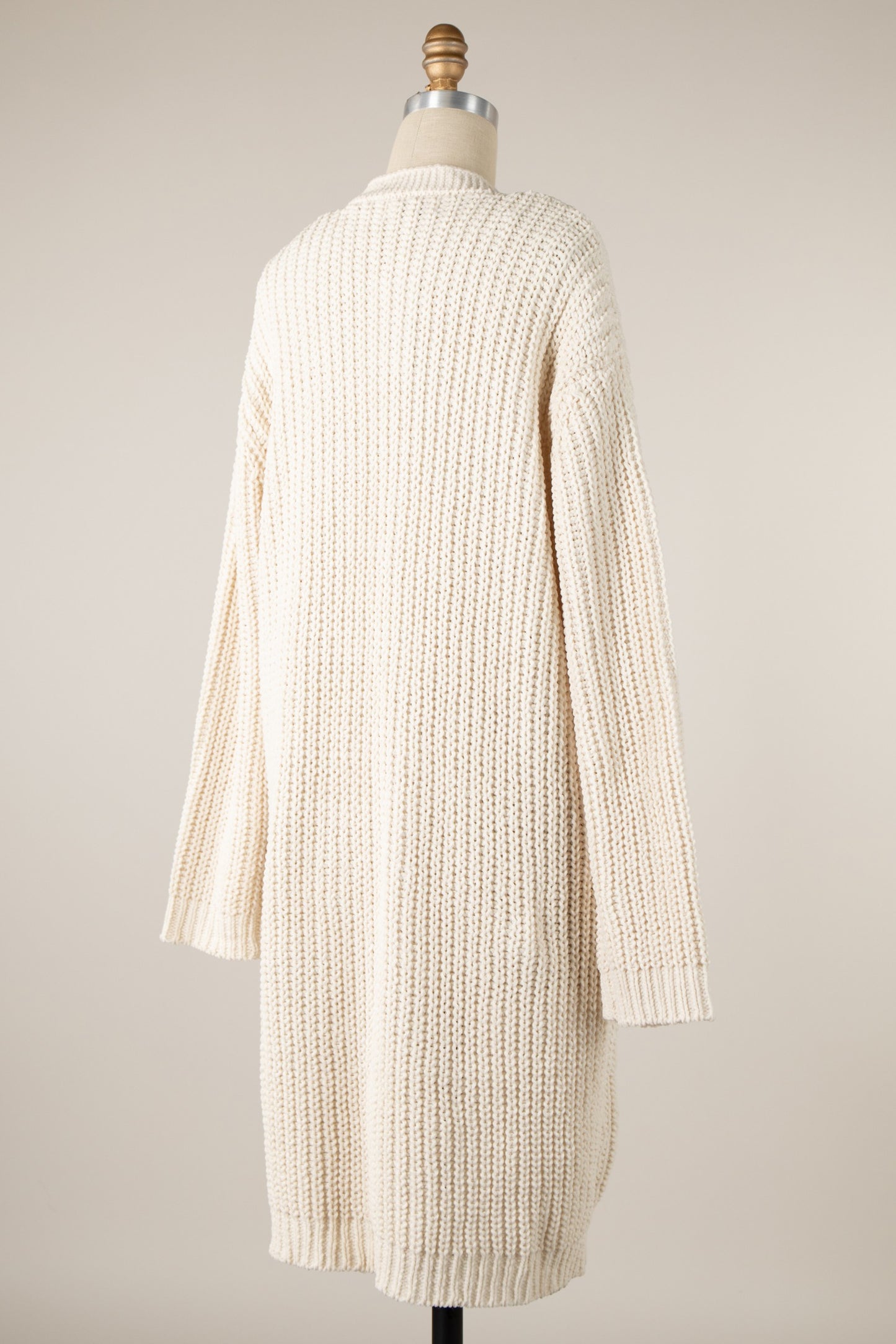 Chenille Cable Knit Cardi