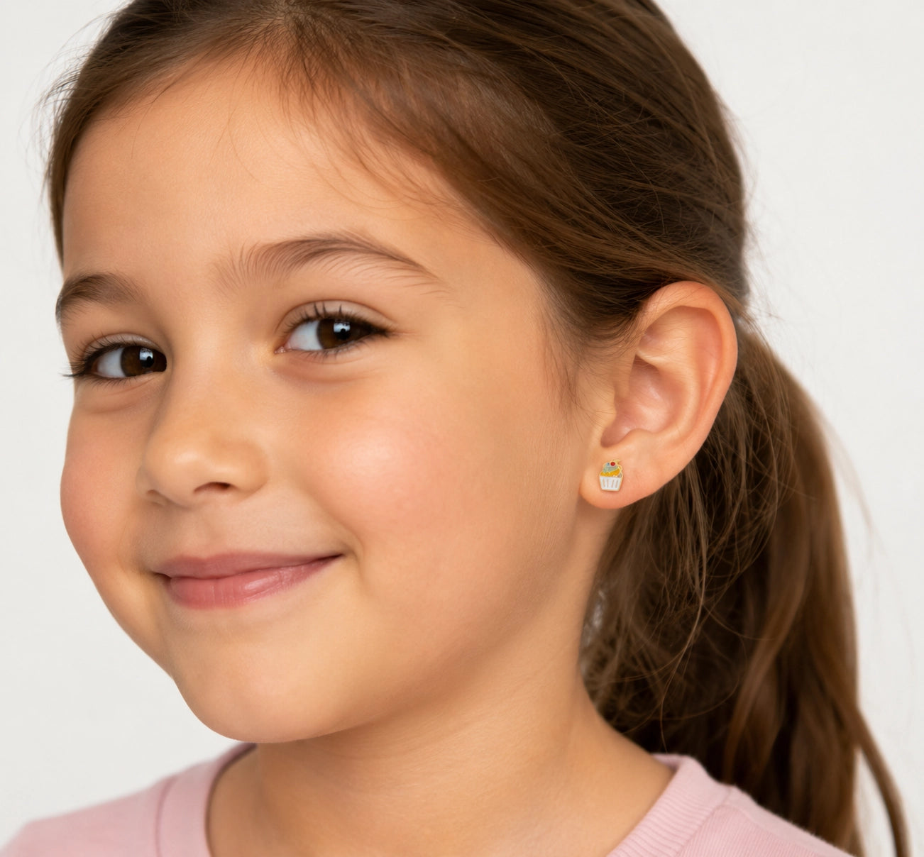 Cupcake Flat Back Earrings