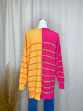 Neon Colorblock Sweater