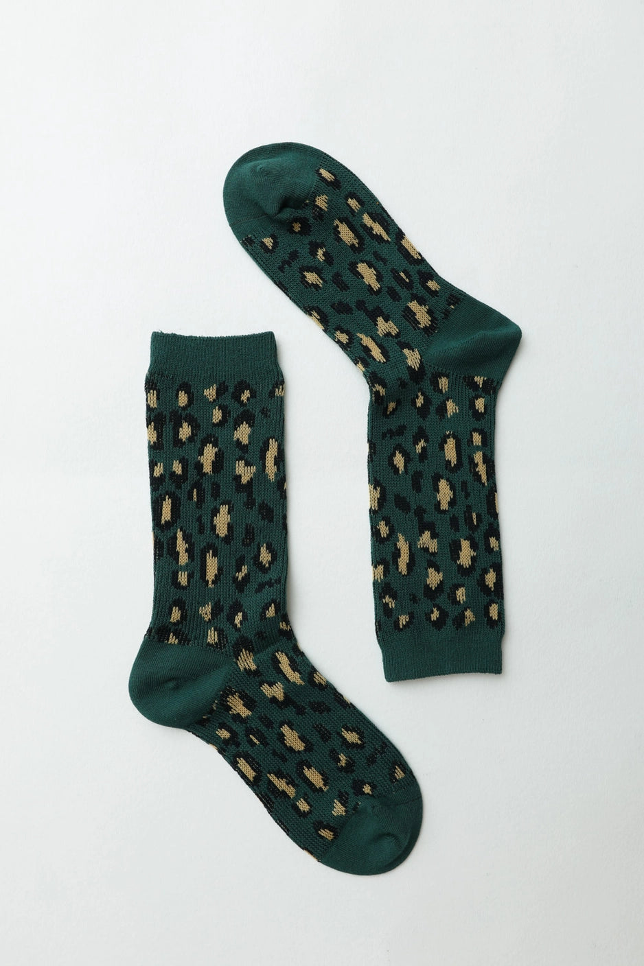 Cozy Leopard Socks