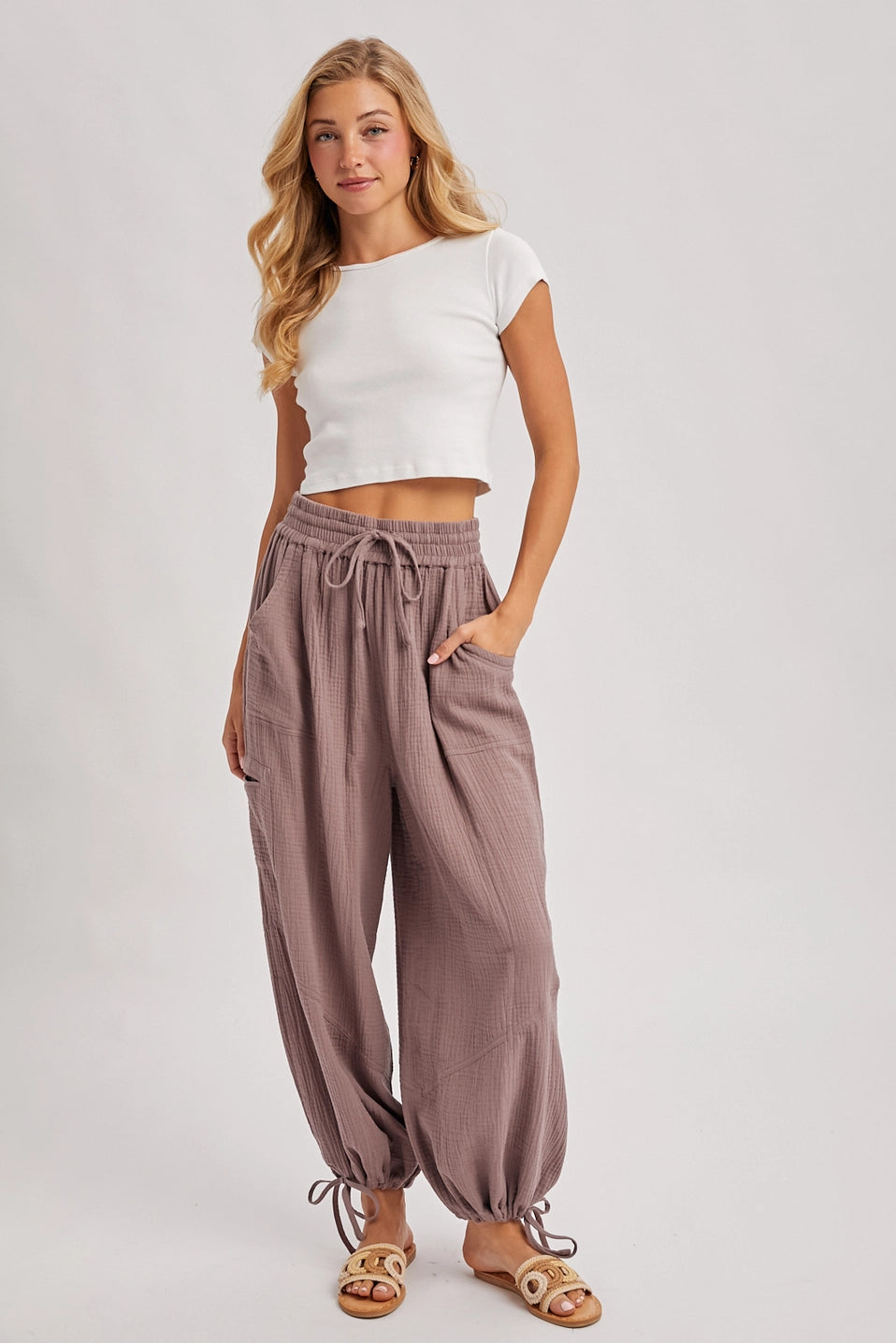 Harem Draw String Pants