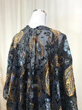 Velvet Paisley + Floral Summer Shawl