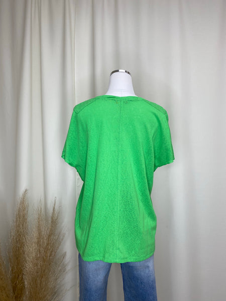 Lime Green Elevated Tee