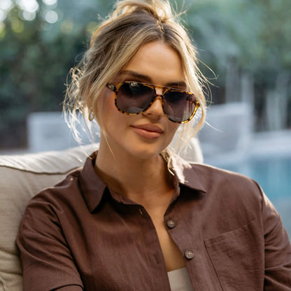 Indie Aviator Polarized Sunglasses