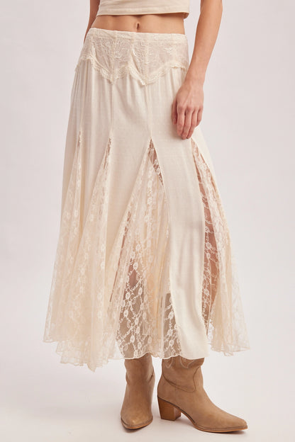 Flowy Lace Skirt