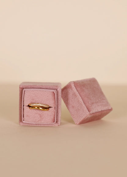 Velvet Ring Earring Boxes