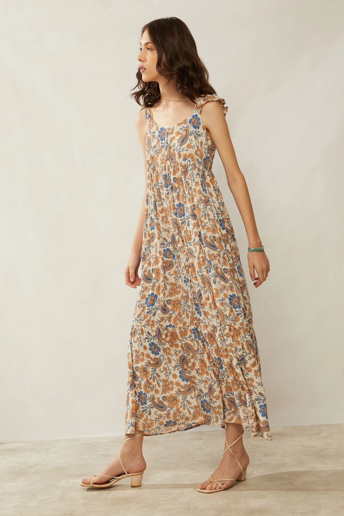 Muted Scandinavian Maxi Dress