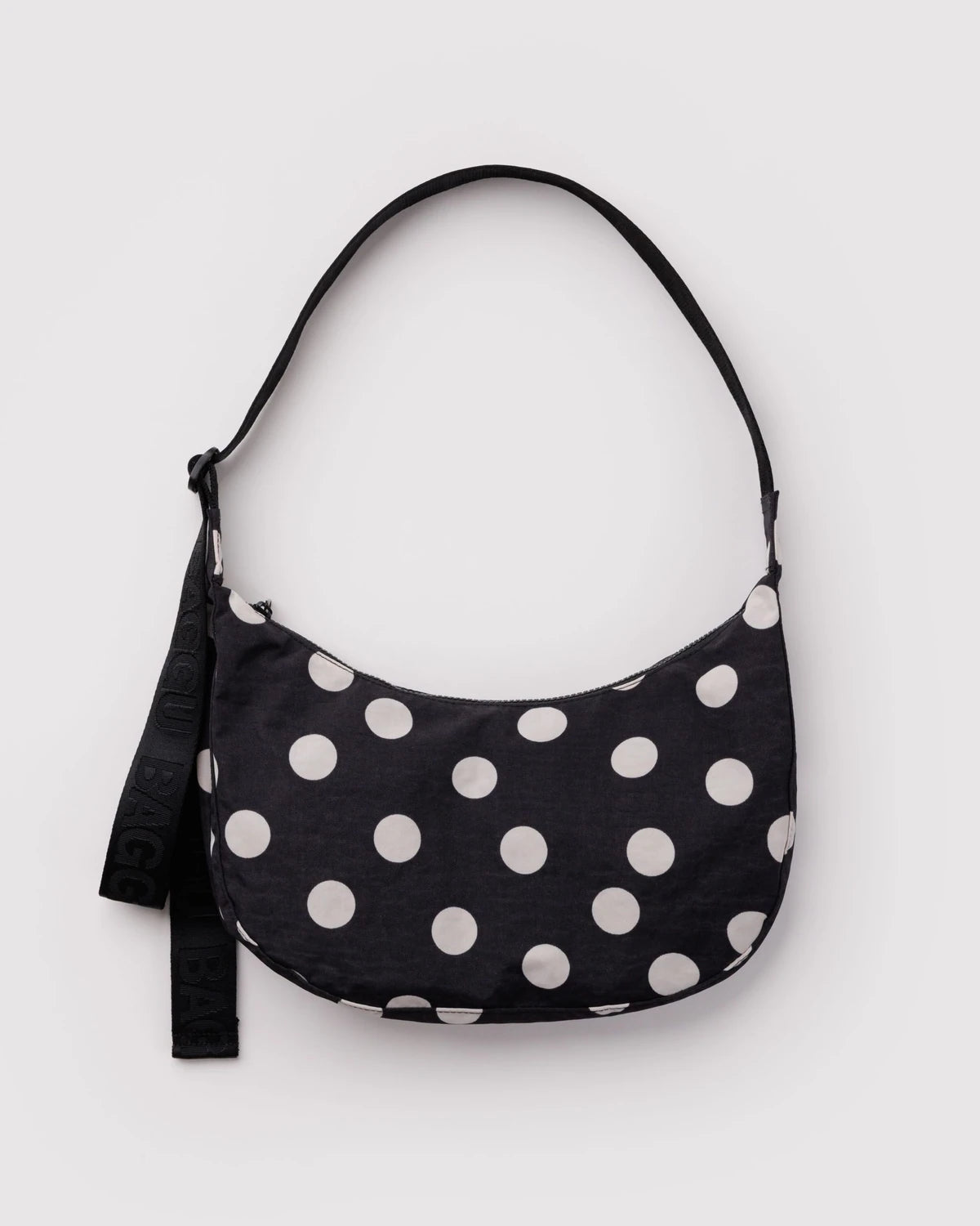 BAGGU Medium Crescent Bag- Polka Dot