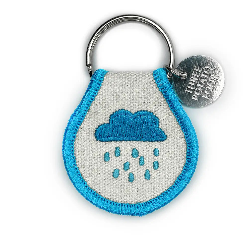 Retro Embroidered Keyrings