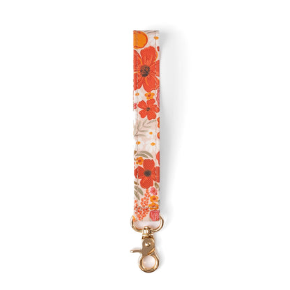 Floral Key Fob Wristlets
