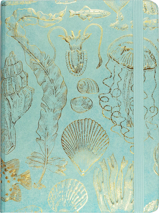 Sealife Gold Foil Journal
