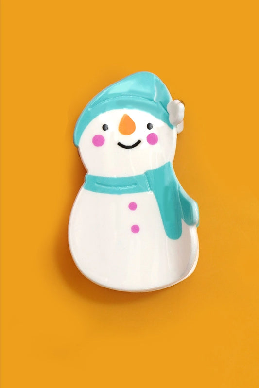 Snowman Claw Clip