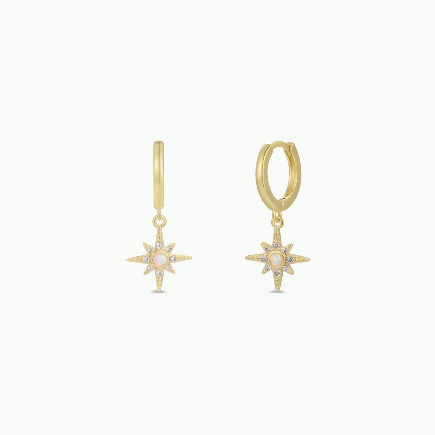 Celestial Mini Starburst Hoops