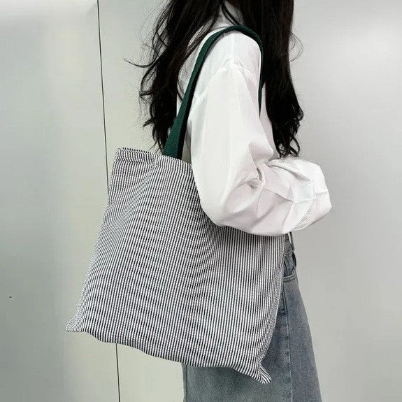 Striped Tote Bag