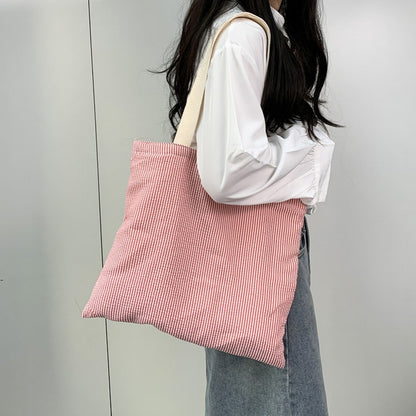 Striped Tote Bag