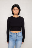 Everyday Cropped Basic Top