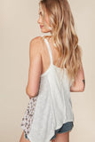 Hi-Lo Block Print Tank