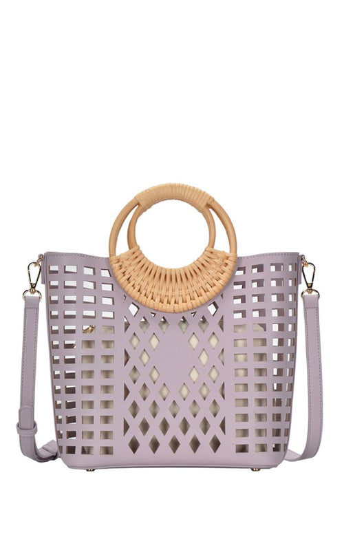 The Greta Bag in Lilac