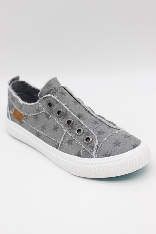 Grey Galaxy Canvas Sneakers