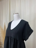 Black Easy Wear Dress