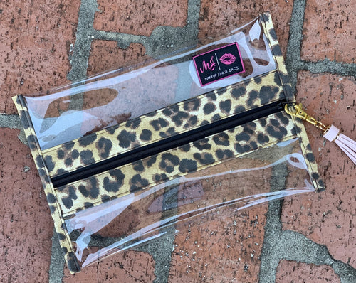 Makeup Junkie- Clear Leopard