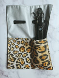 Makeup Junkie- Hot Tool Sleeve Leopard