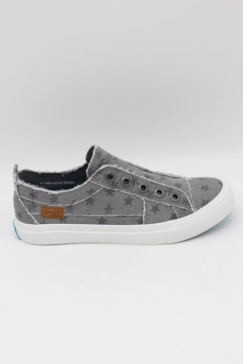 Grey Galaxy Canvas Sneakers