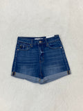 Cuffed Hem Shorts