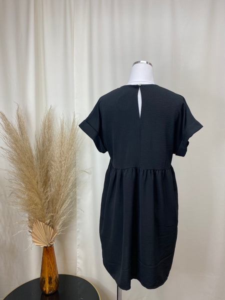 Black Easy Wear Dress