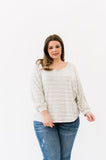 DOORBUSTER- This Is The Move Striped Top