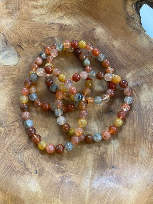 Rutilated Rabbit Quartz Bracelet