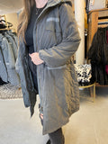 The Softest Quilted Grey Jacket