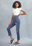 High Rise Paperbag Mom Jean