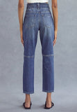 High Rise Paperbag Mom Jean